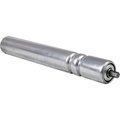 Omni Metalcraft 1.9" Dia. x 16 Ga. Galvanized Double Grooved Roller for 29" O.A.W. Omni Conveyors 37825-29-GP